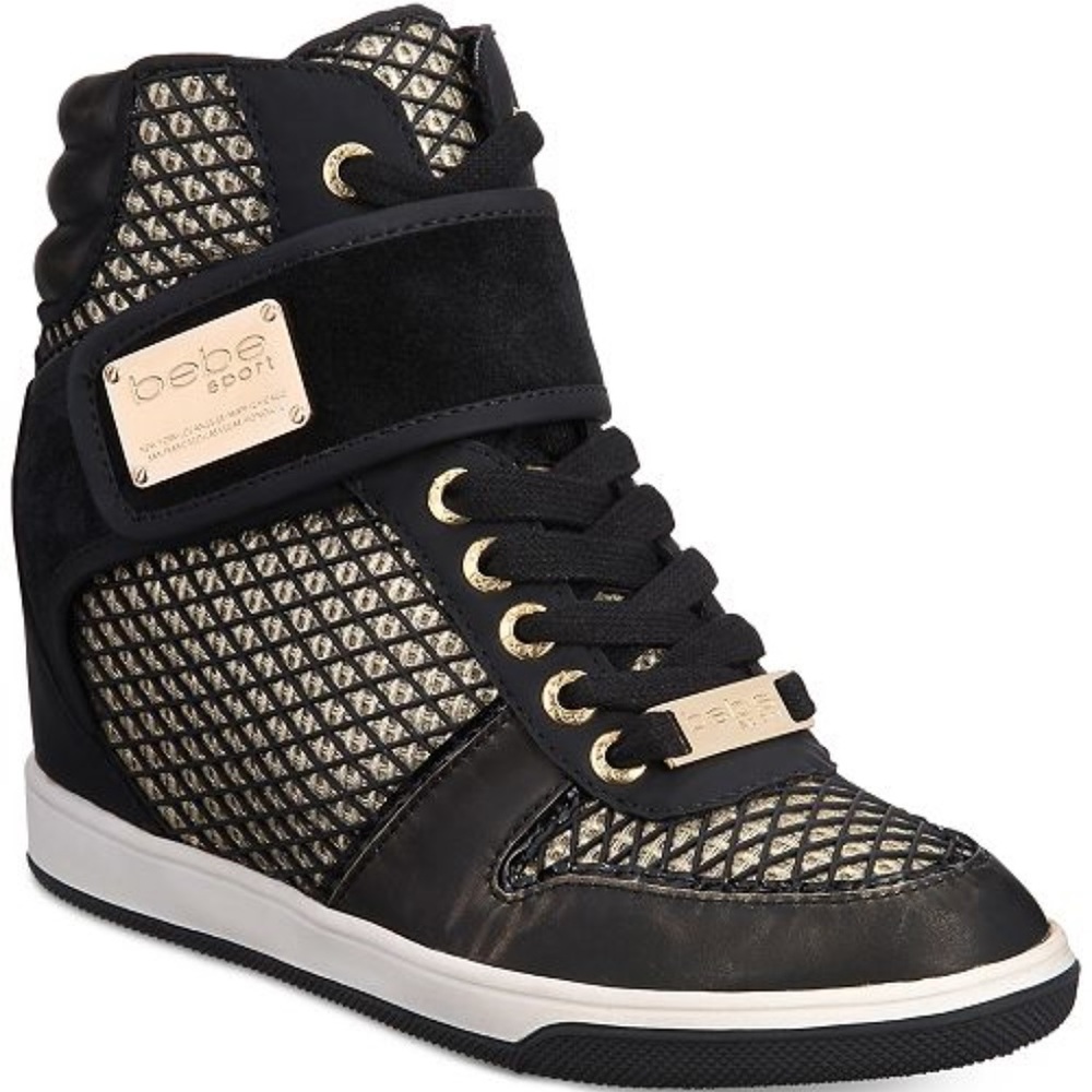 BEBE CALISTO HIGH-TOP SNEAKERS